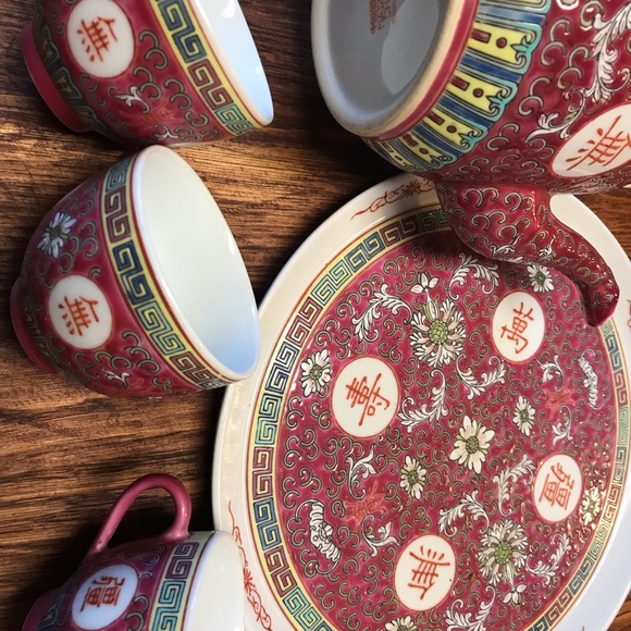 Chinese Tea Set - Picture 3 of 6